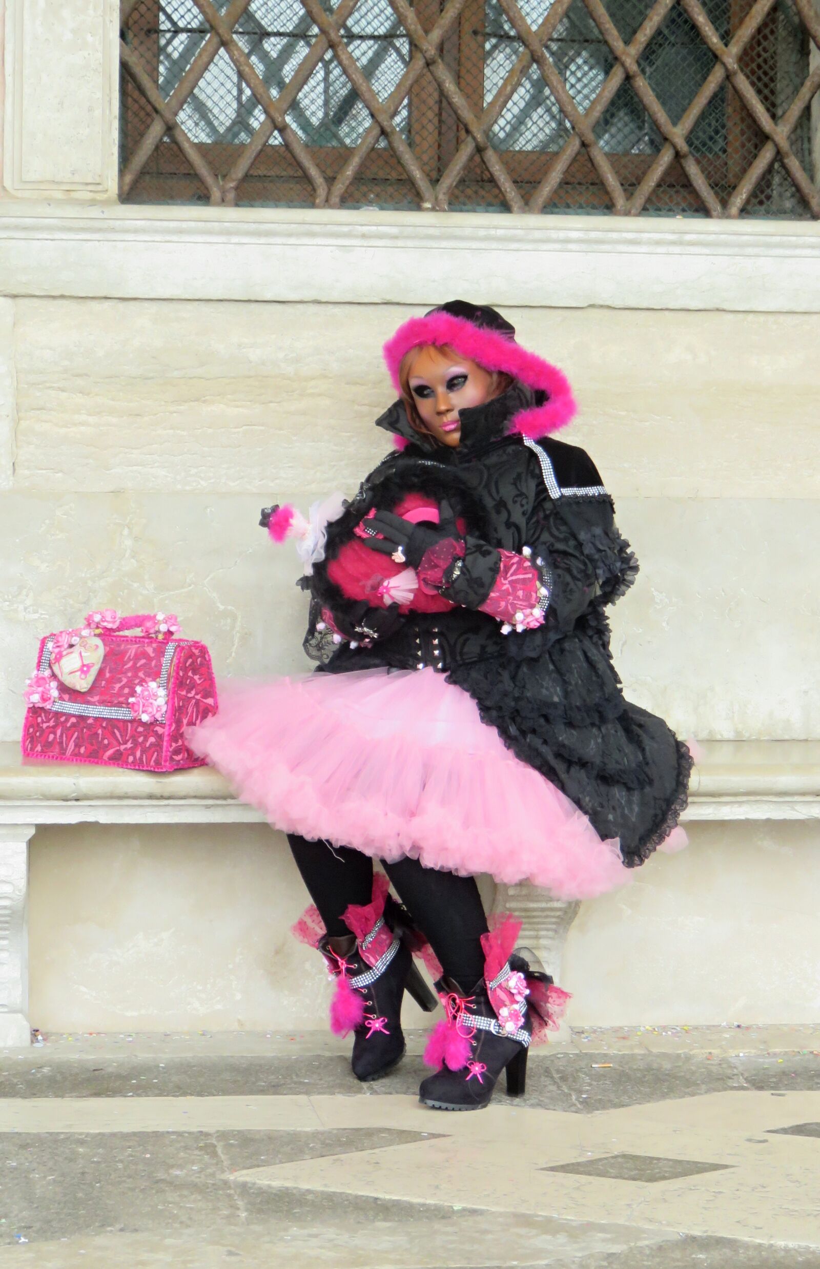 Canon PowerShot SX700 HS sample photo. Venice, masks, carnival photography