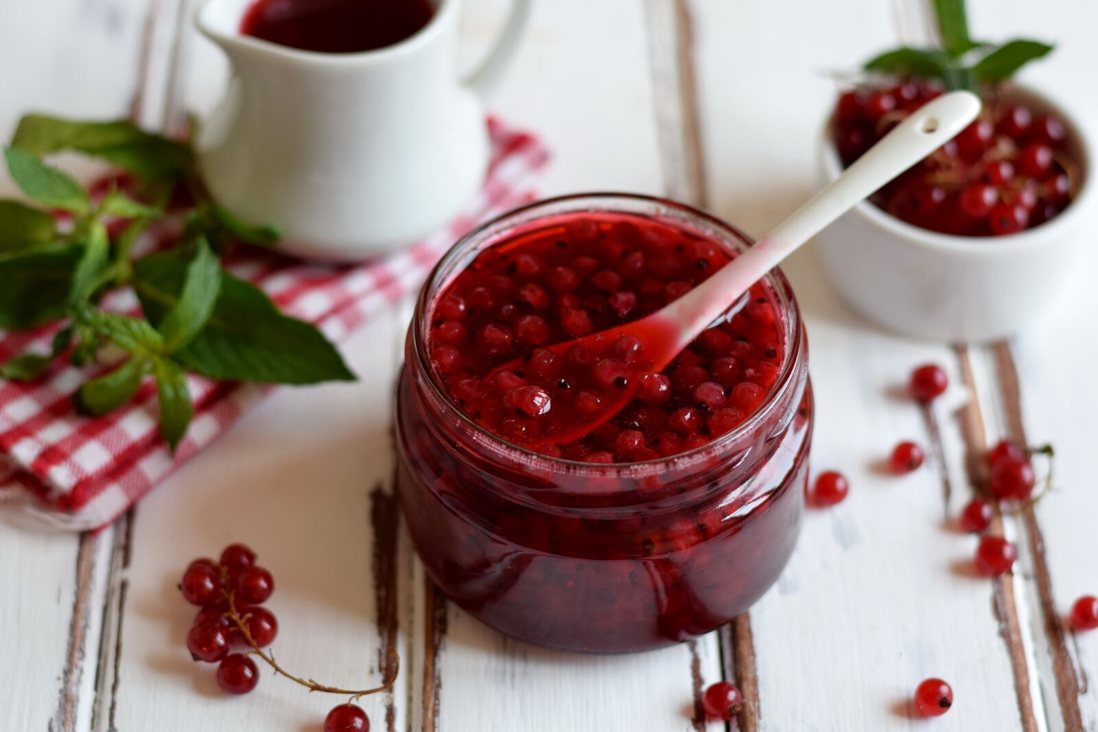 Nikon D3300 sample photo. Jam, currant jam, red photography
