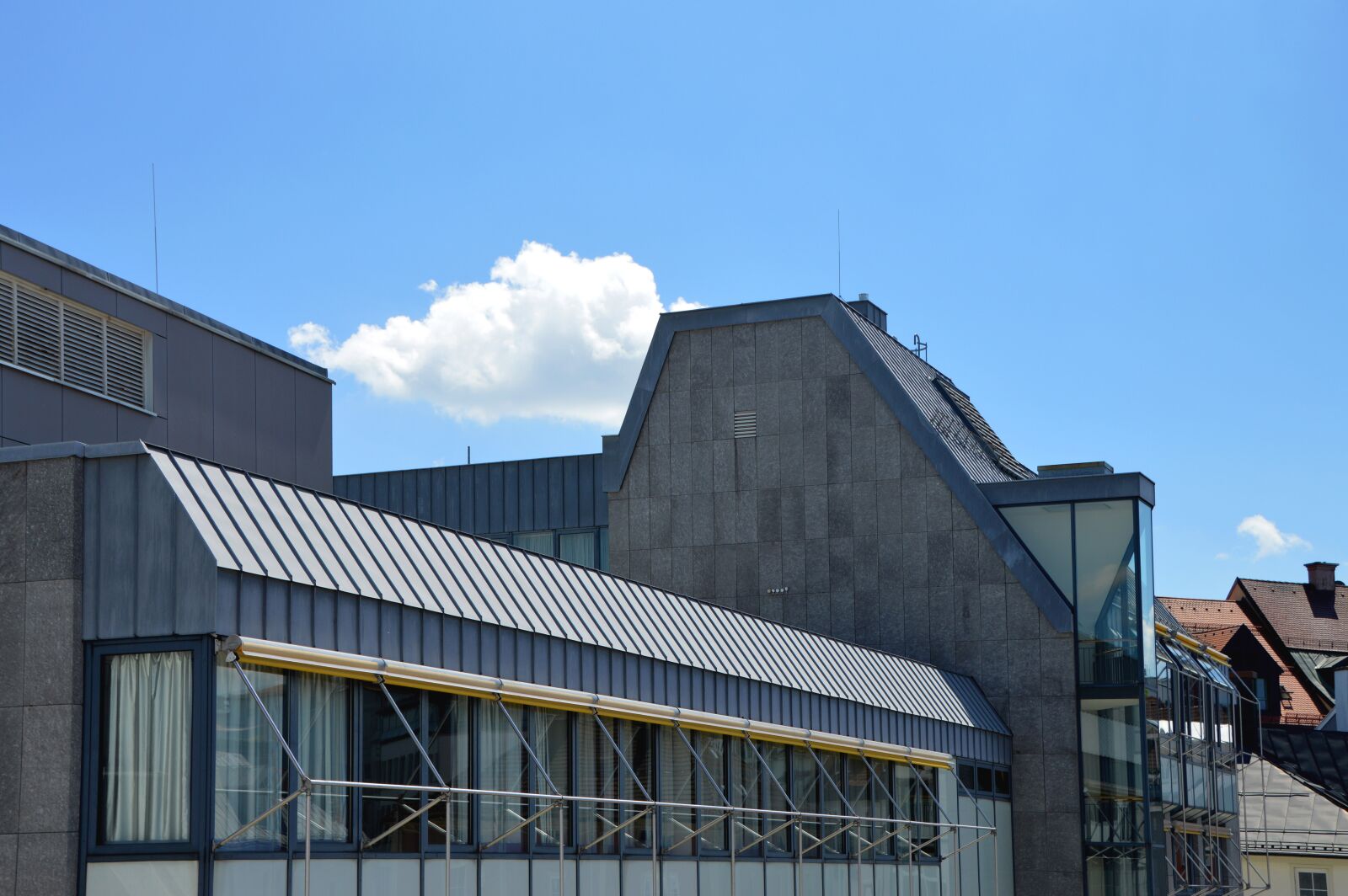 Nikon D3200 sample photo. Architecture, roof landscape, glass photography