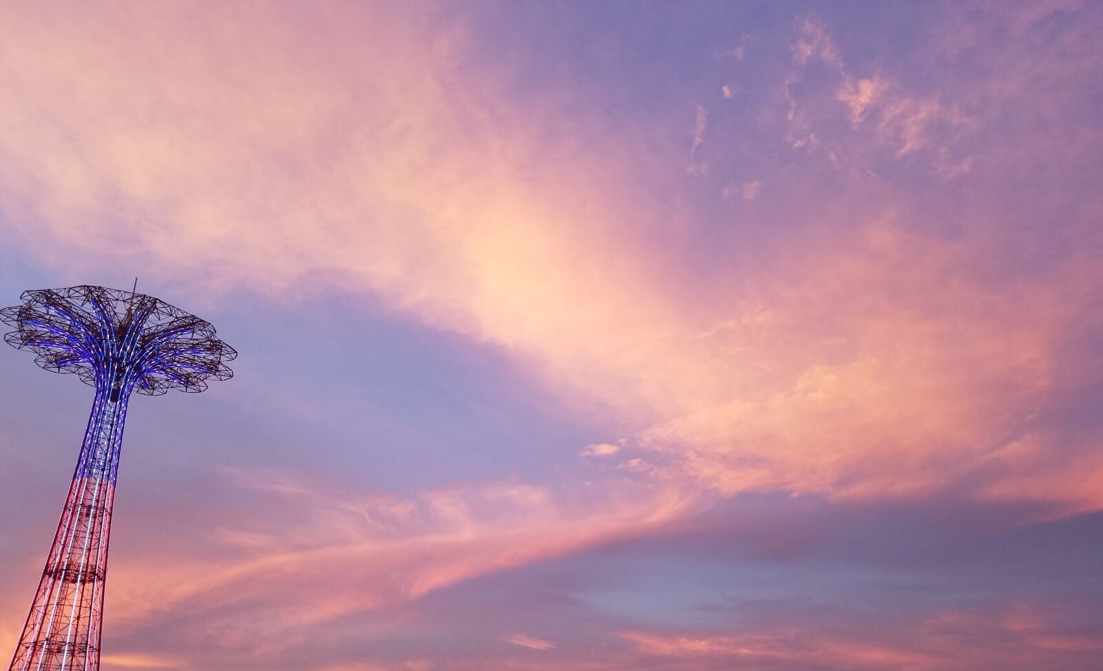 Samsung Galaxy S7 Edge sample photo. Sky, pink, cotton candy photography