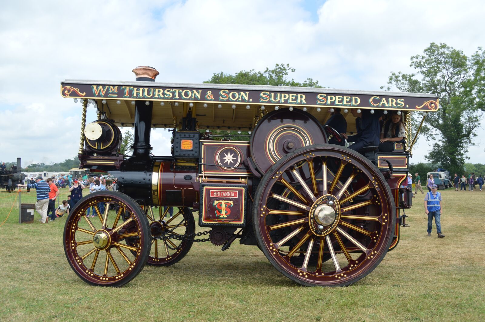 Nikon D3200 sample photo. Steam, engine, traction engine photography
