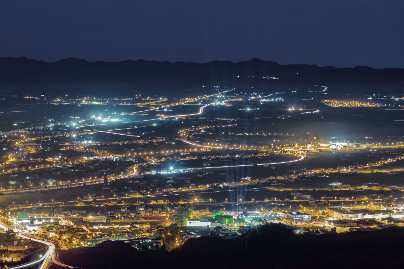 Nikon D3300 sample photo. City, lorca, night photography