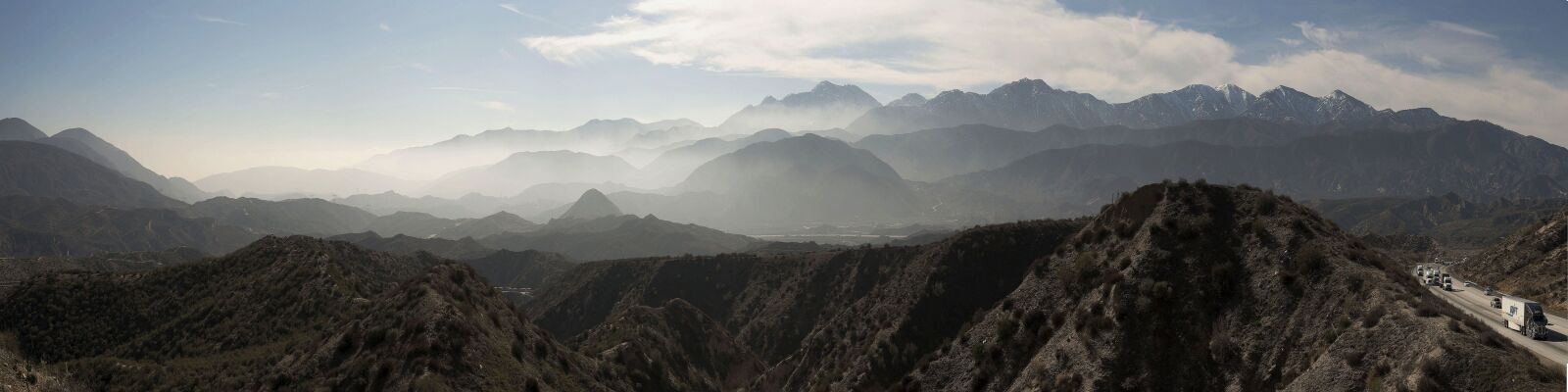 Nikon D800 sample photo. Scenic drive, mountains, panorama photography