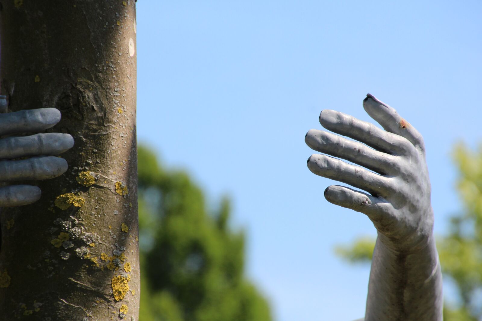 Canon EOS 1200D (EOS Rebel T5 / EOS Kiss X70 / EOS Hi) sample photo. Hands, metal, sculpture photography