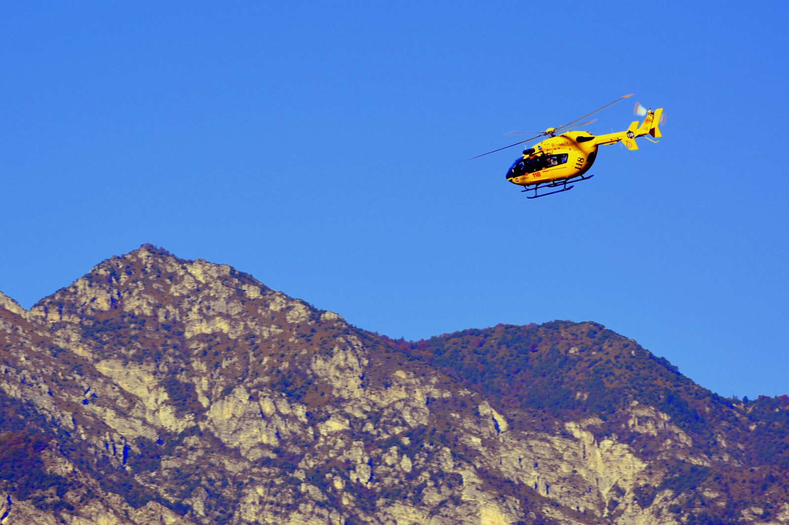 Nikon D7100 sample photo. Helicopter, fly, rescue photography