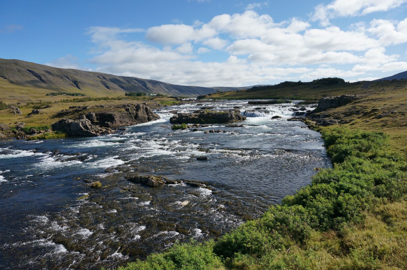 Sony E 16-50mm F3.5-5.6 PZ OSS sample photo. Iceland, river, landscape photography