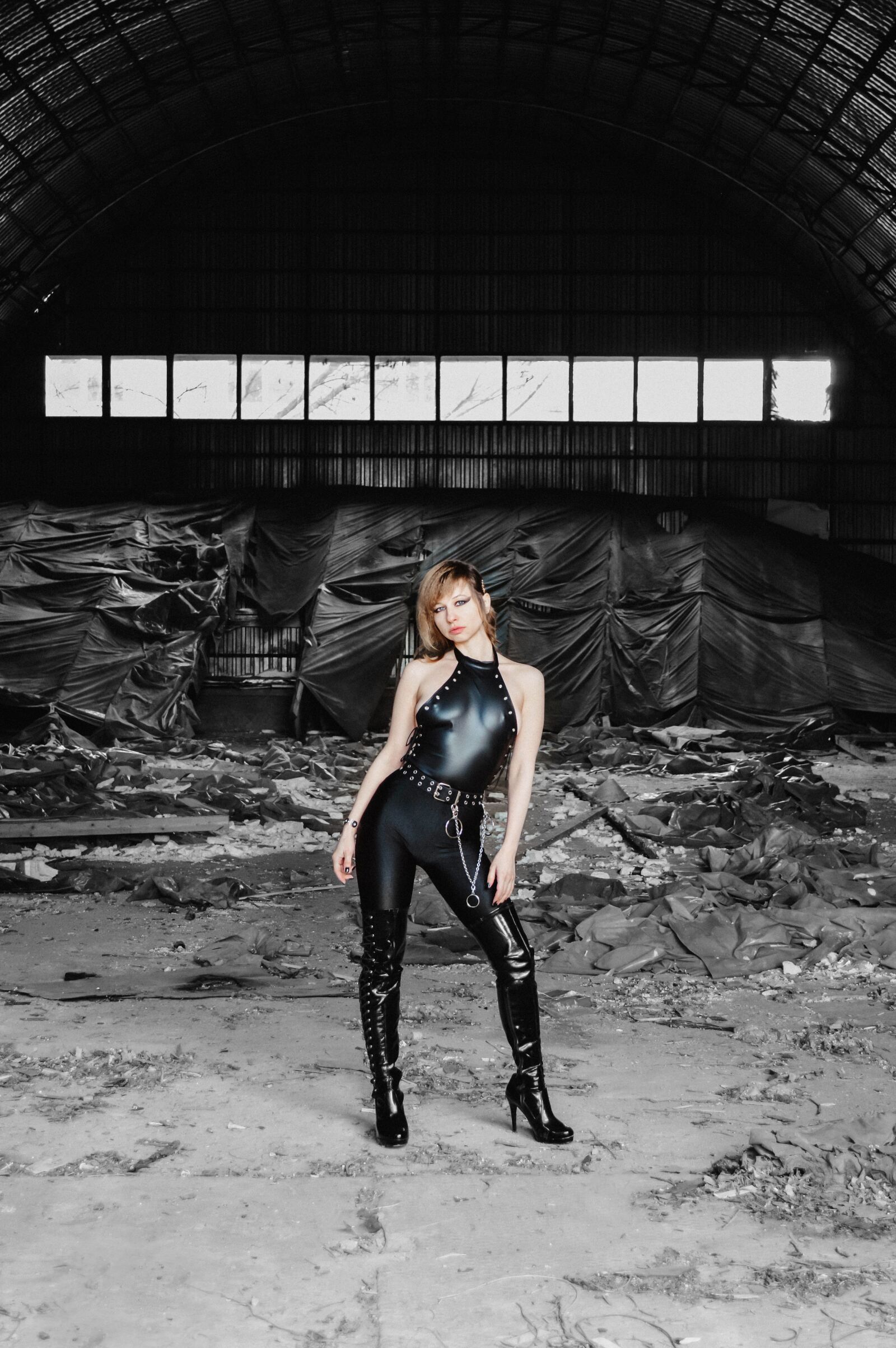 Nikon D3200 sample photo. Girl, woman, glam rock photography