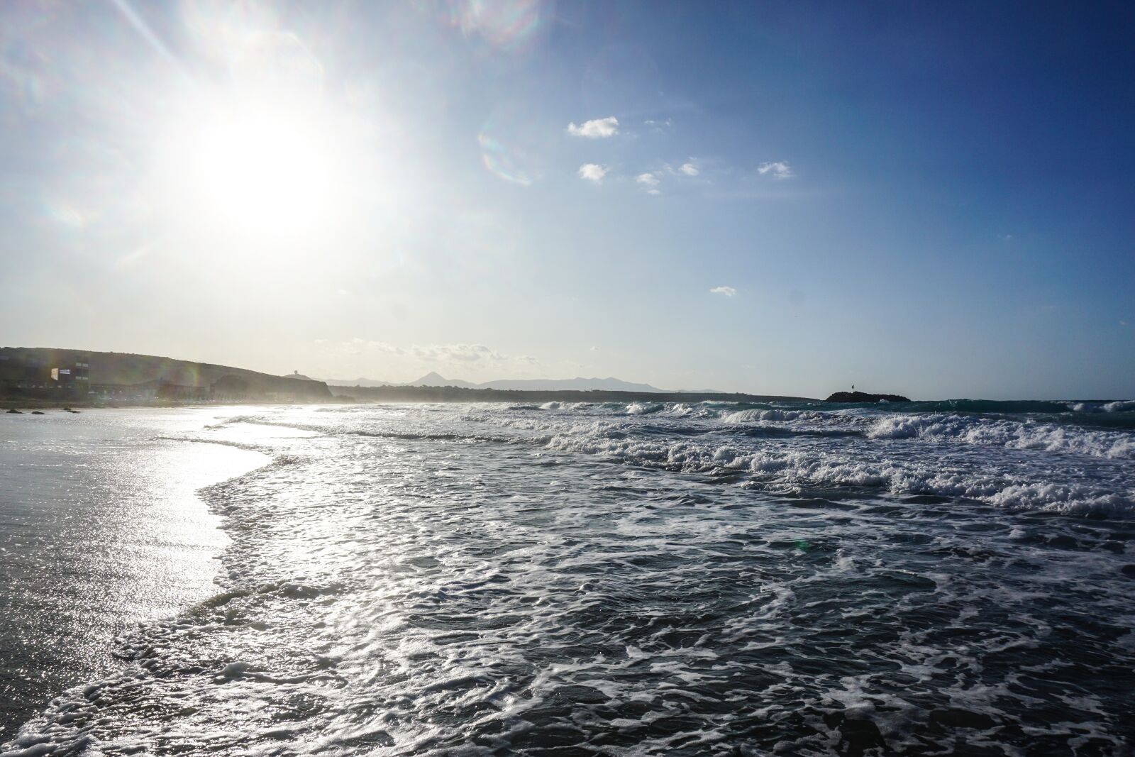 Sony a6000 sample photo. Sun, bill, sea photography