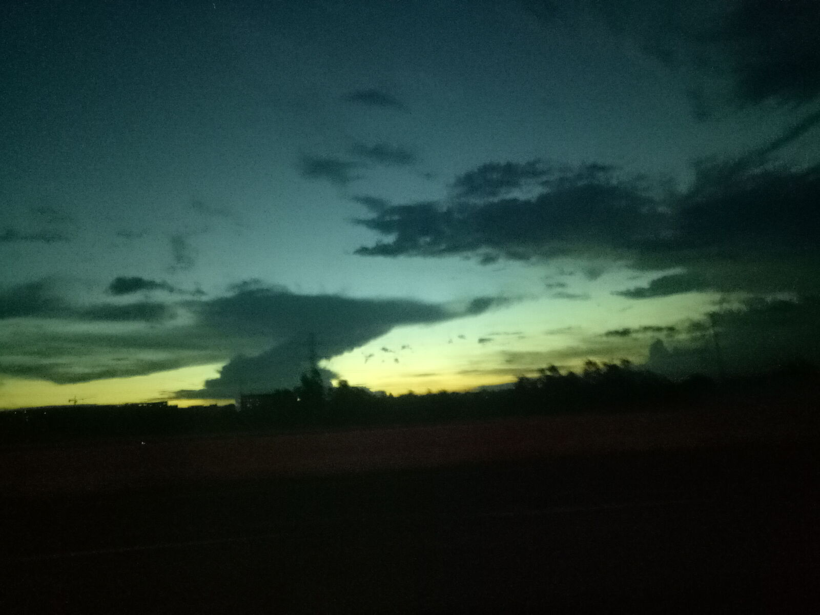 OPPO A1601 sample photo. Sunset photography