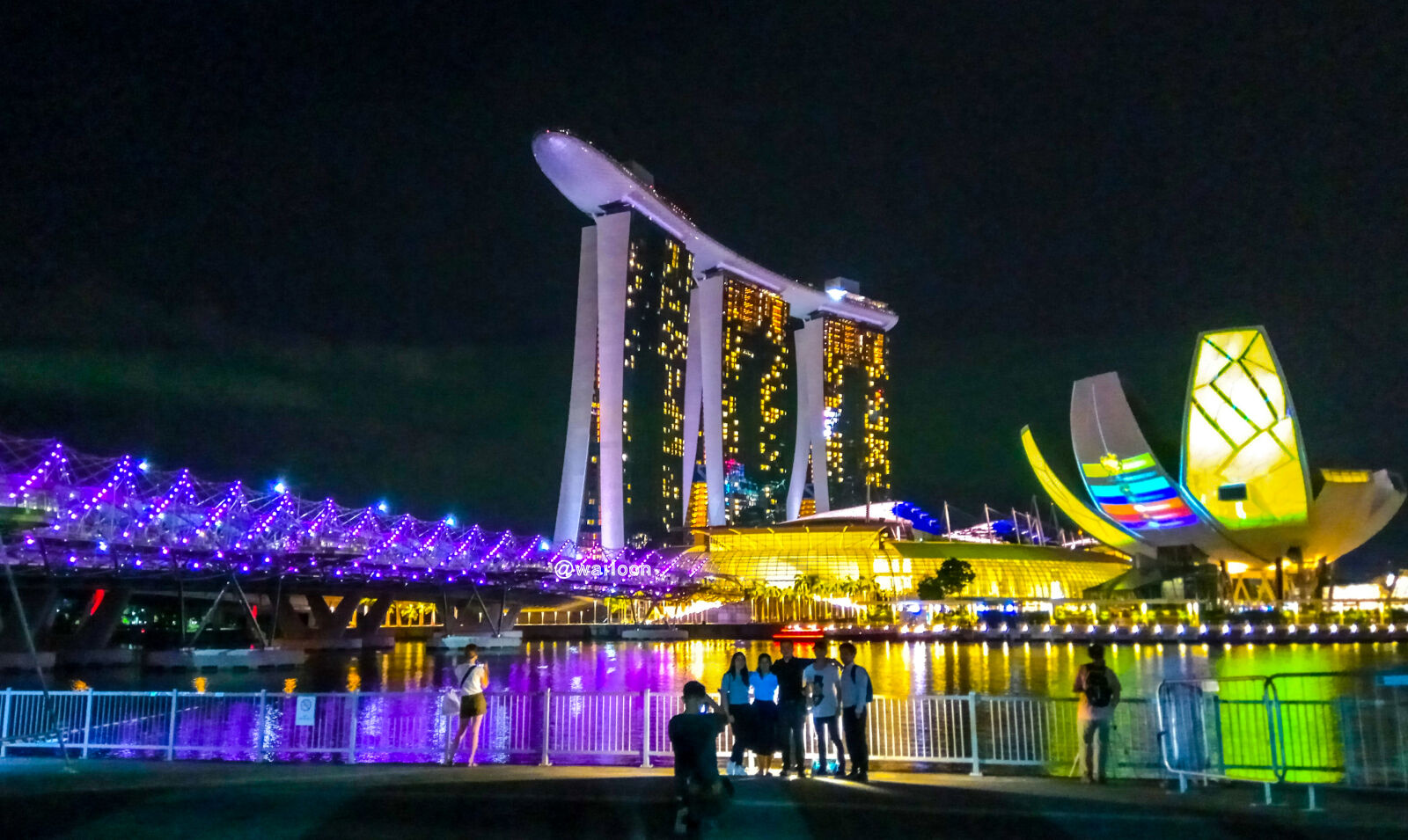 Xiaomi Redmi Note 4 sample photo. Ilight, marina, bay, sands photography