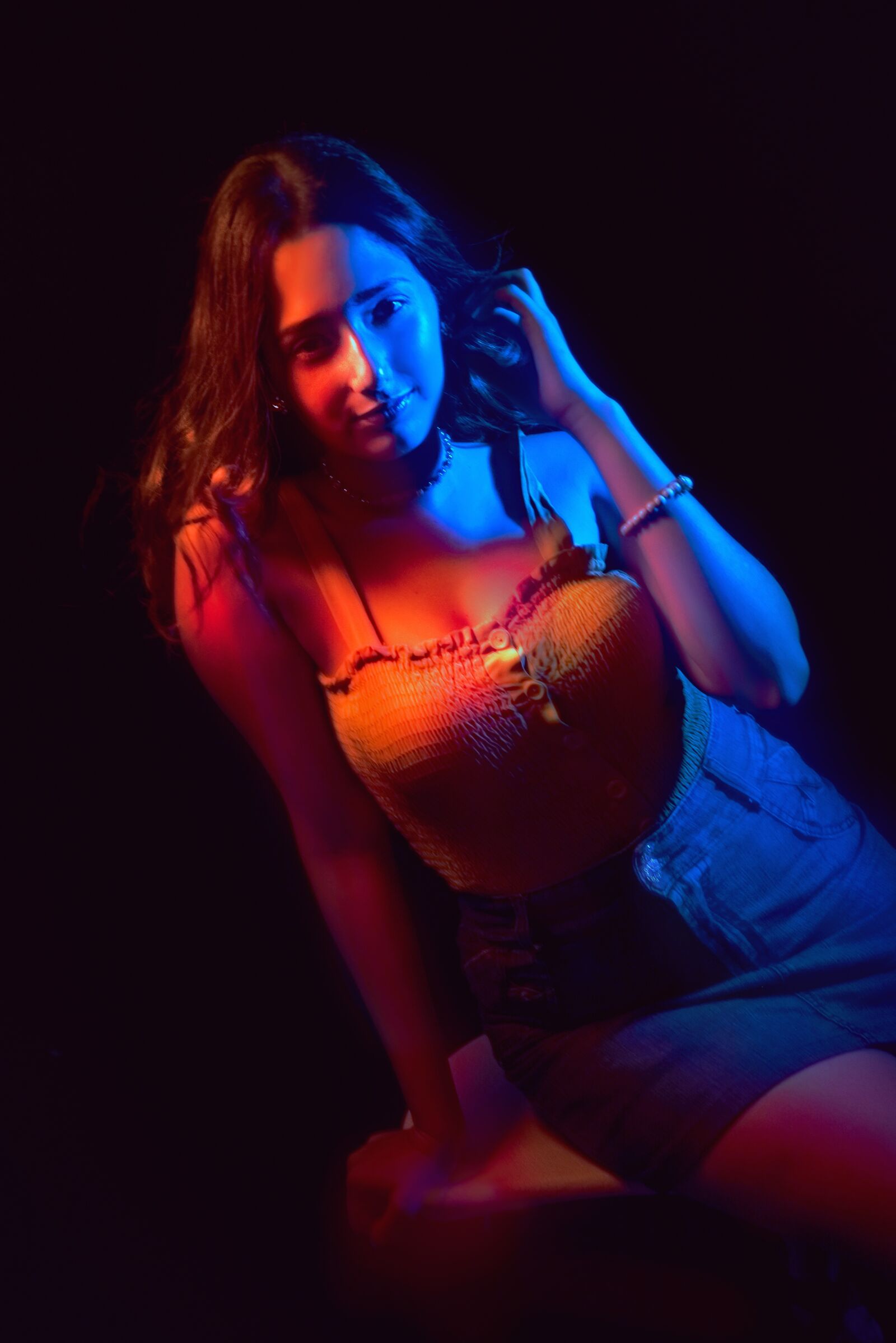 Nikon D750 sample photo. Model, girl, light photography