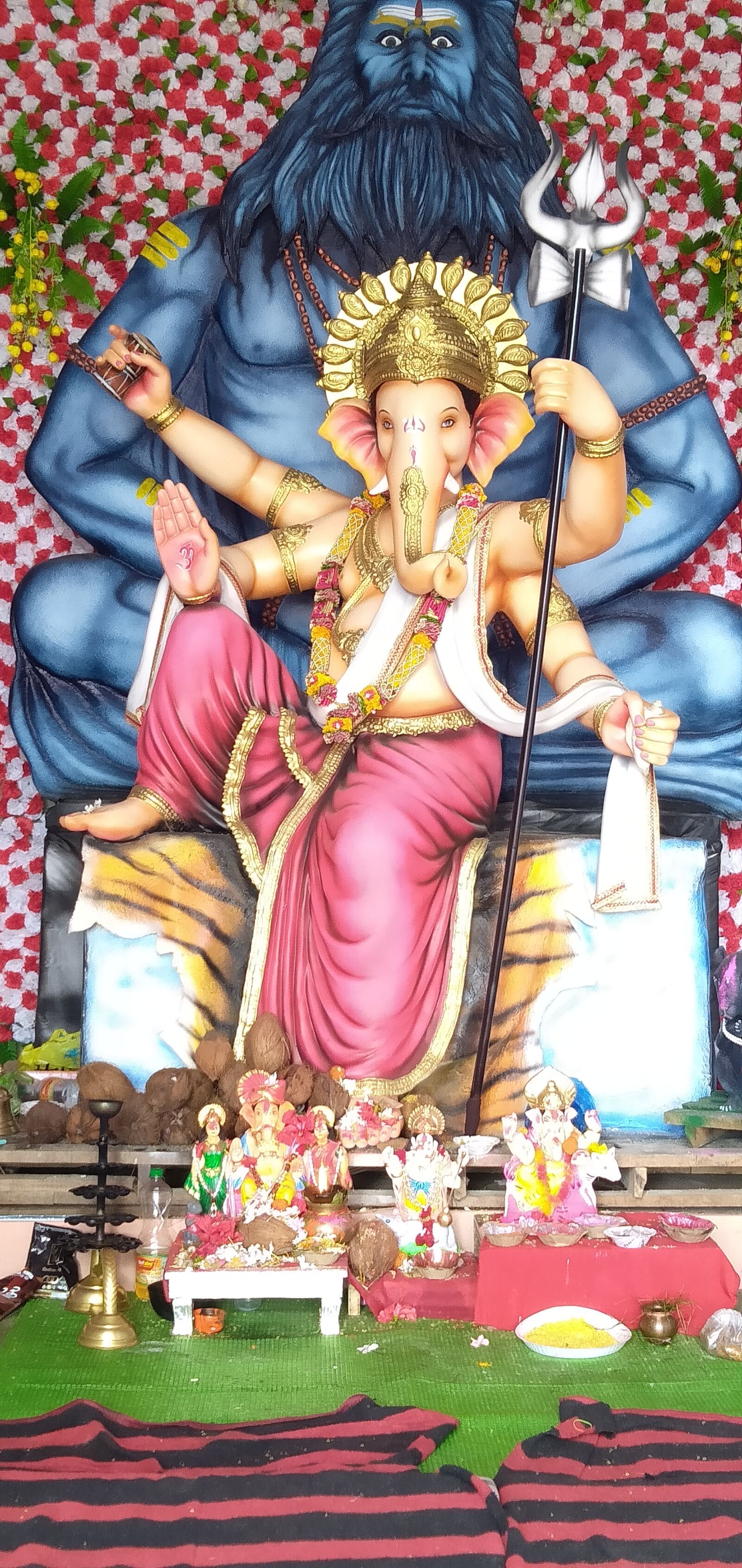 OPPO Realme C1 sample photo. Ganesh god, sculpture, art photography