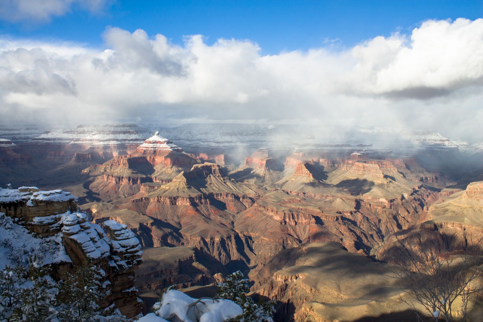Canon EOS 1100D (EOS Rebel T3 / EOS Kiss X50) sample photo. Grand, canyon, winter photography
