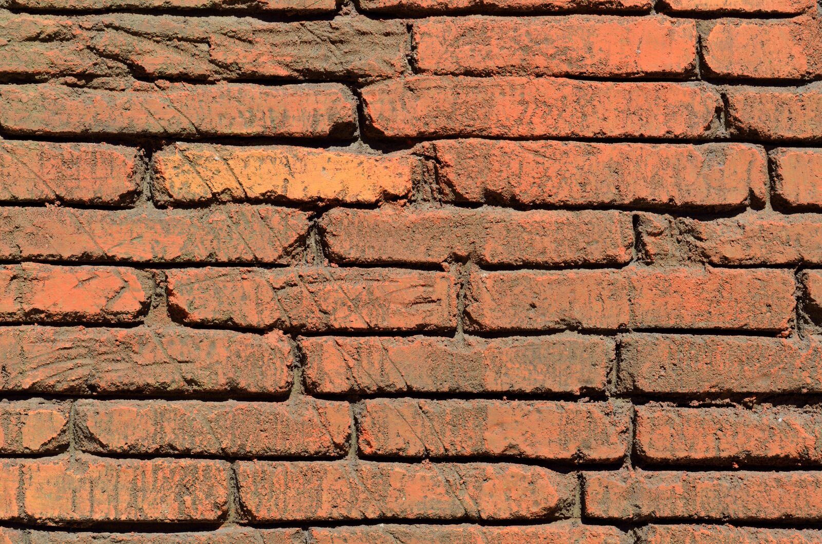 Nikon D7000 sample photo. Red brick, wall, exterior photography