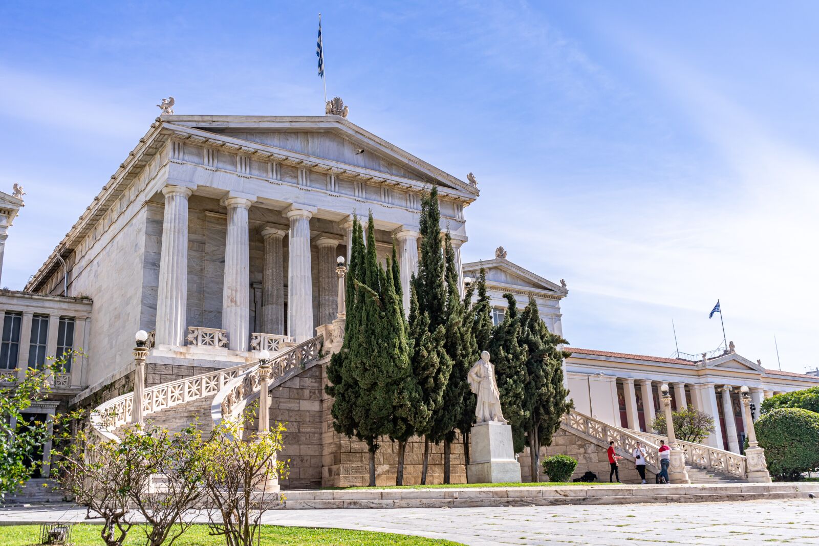 Sony a7 II + Sony FE 28-70mm F3.5-5.6 OSS sample photo. University, greece, athens photography