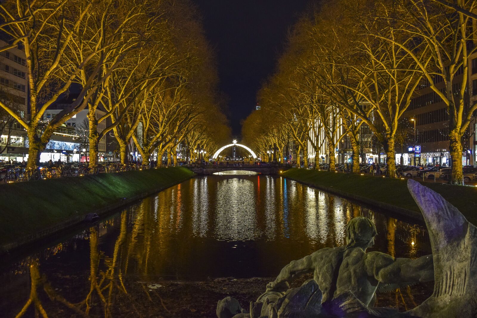 Nikon D3300 sample photo. Water, night, city photography