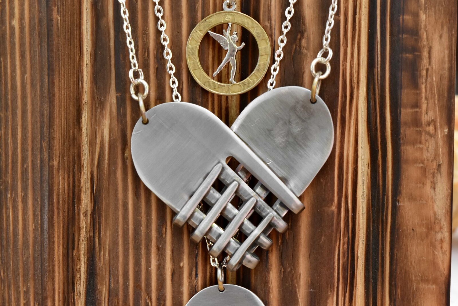Nikon D5500 sample photo. Fork, jewelry, stainless steel photography