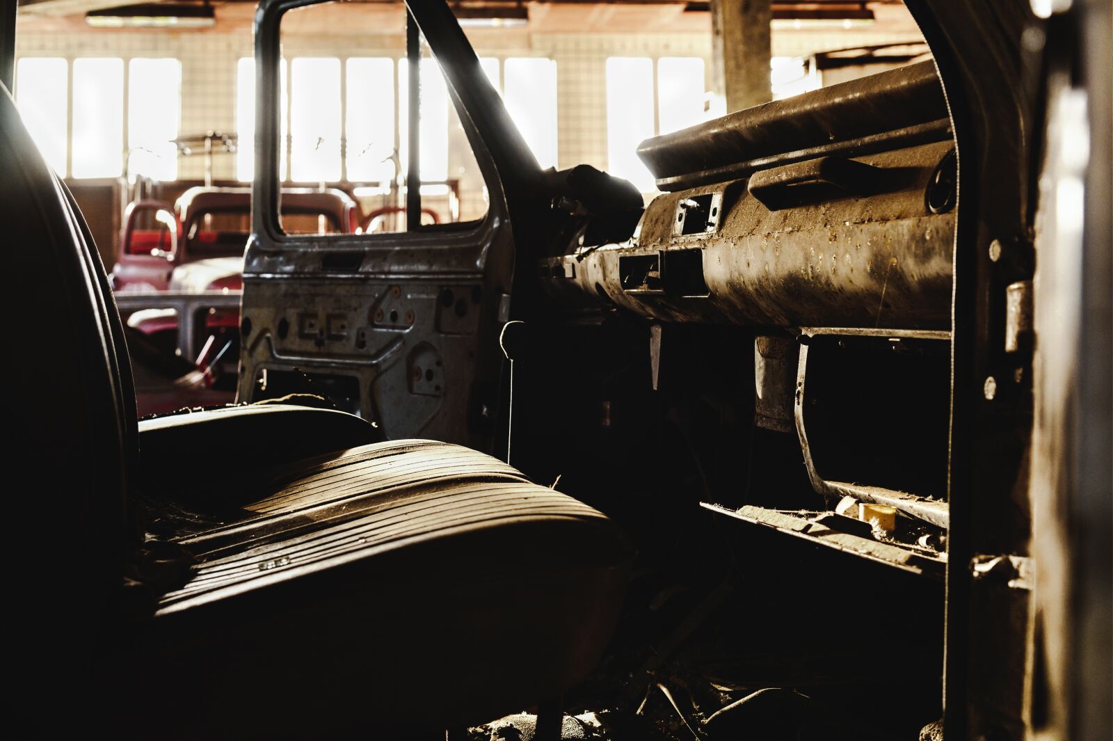 Nikon Z6 sample photo. Truck, driver's cab, interior photography