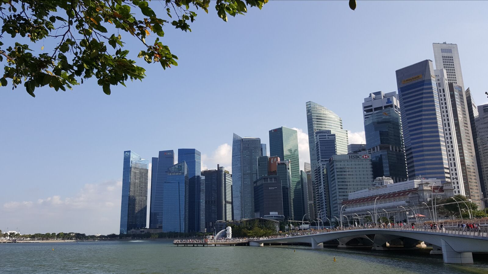 Samsung GALAXY S6 edge sample photo. Singapore, city, skyscraper photography