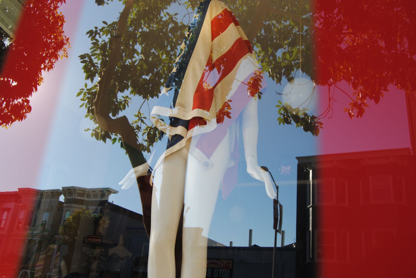 Nikon D3000 sample photo. America, american, flag, flag photography