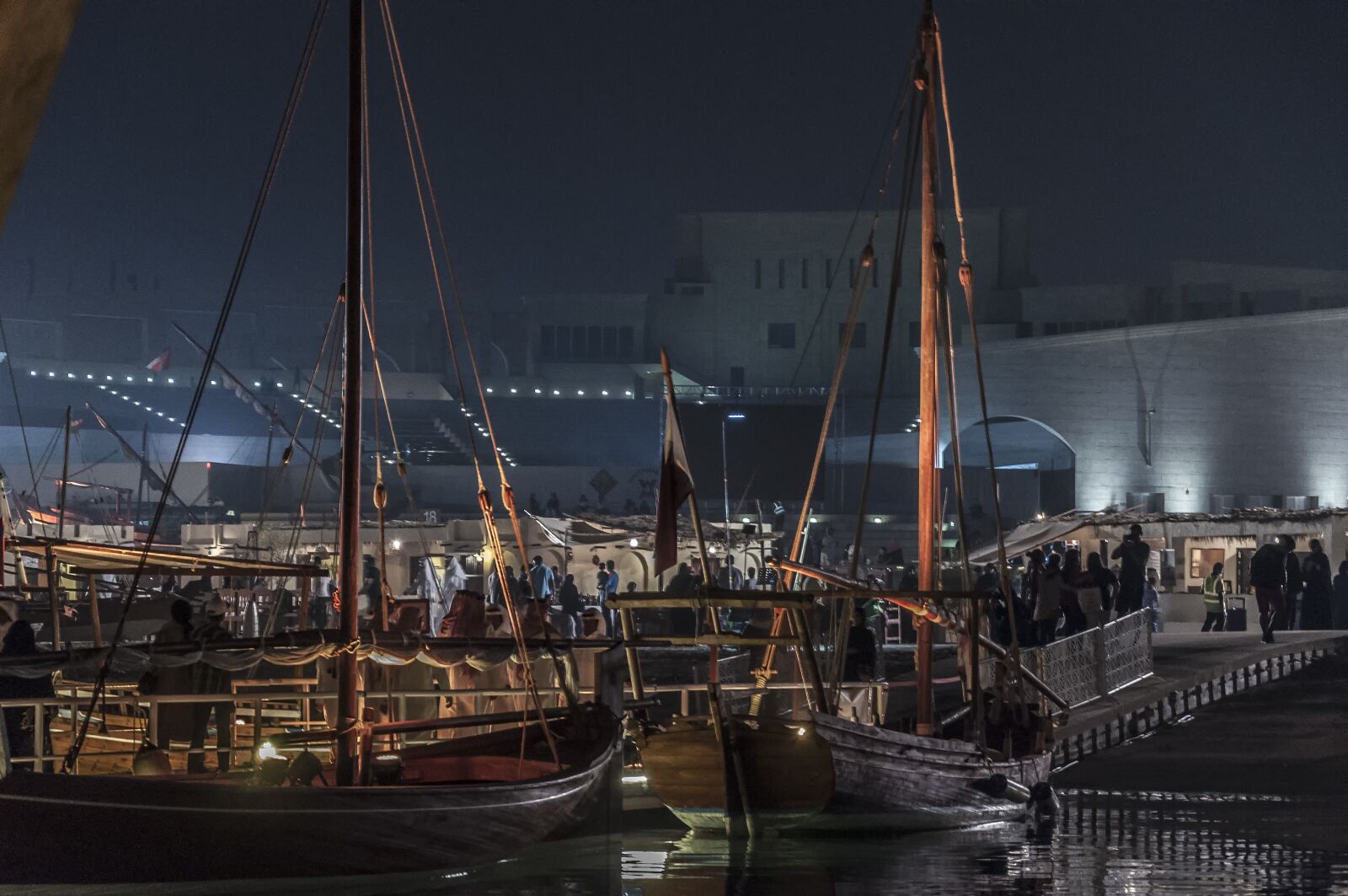Nikon D90 sample photo. Qatar, dhow festival, boat photography