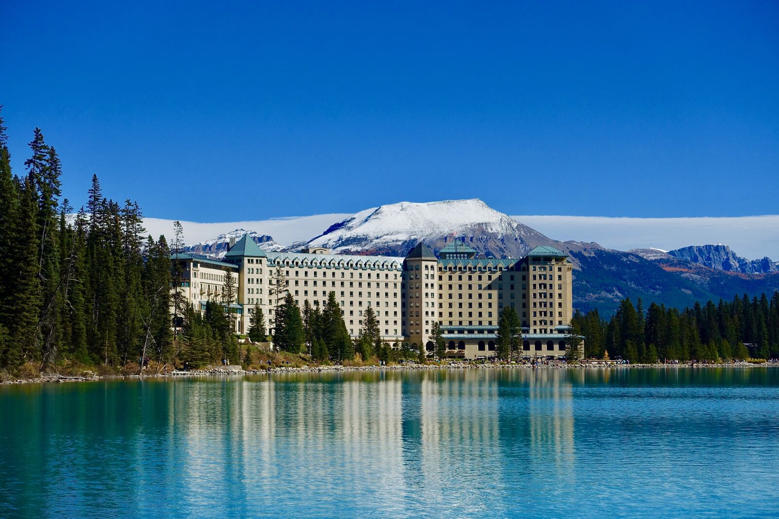 Sony Cyber-shot DSC-RX100 III sample photo. Lake louise, canada, mountains photography
