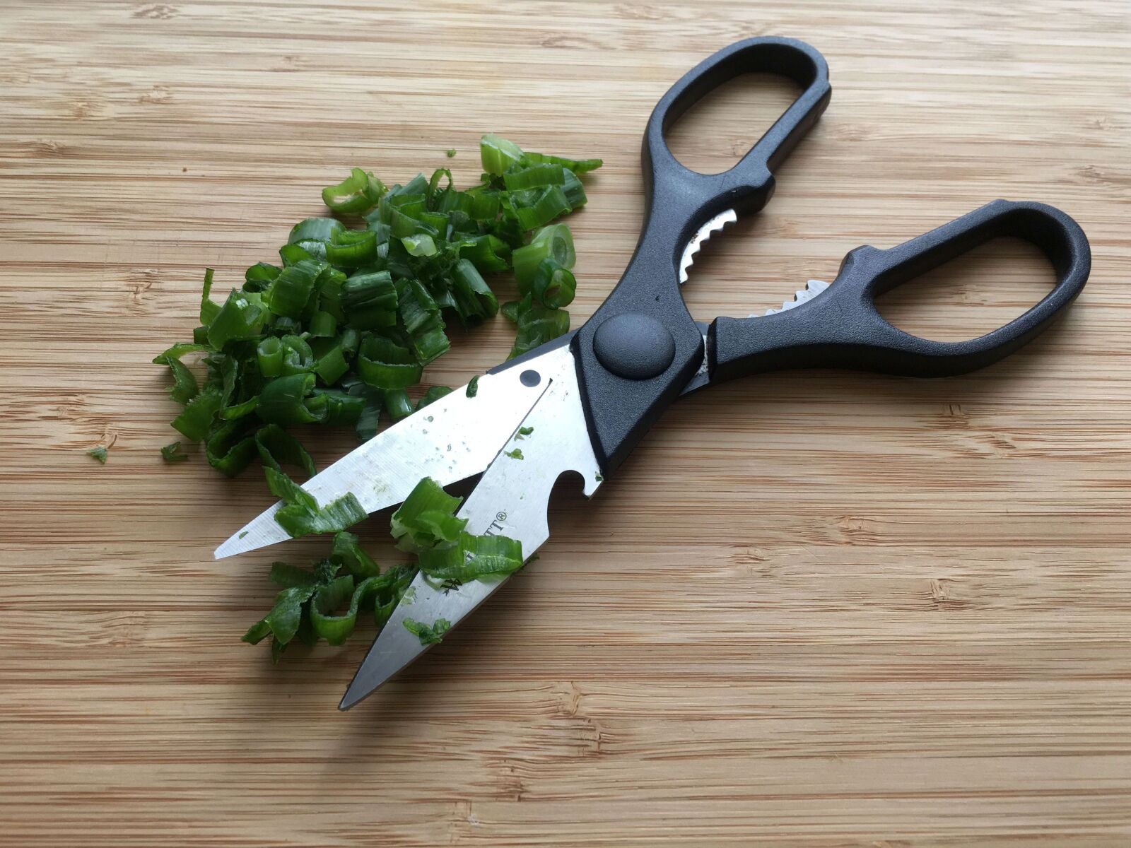Apple iPhone 6s sample photo. Kitchen scissors, metal, cut photography