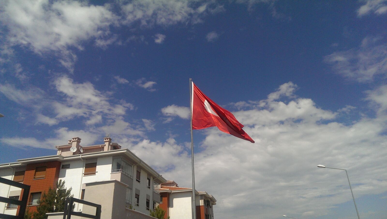 HTC ONE sample photo. Flag, turk, bayragi, turkish photography