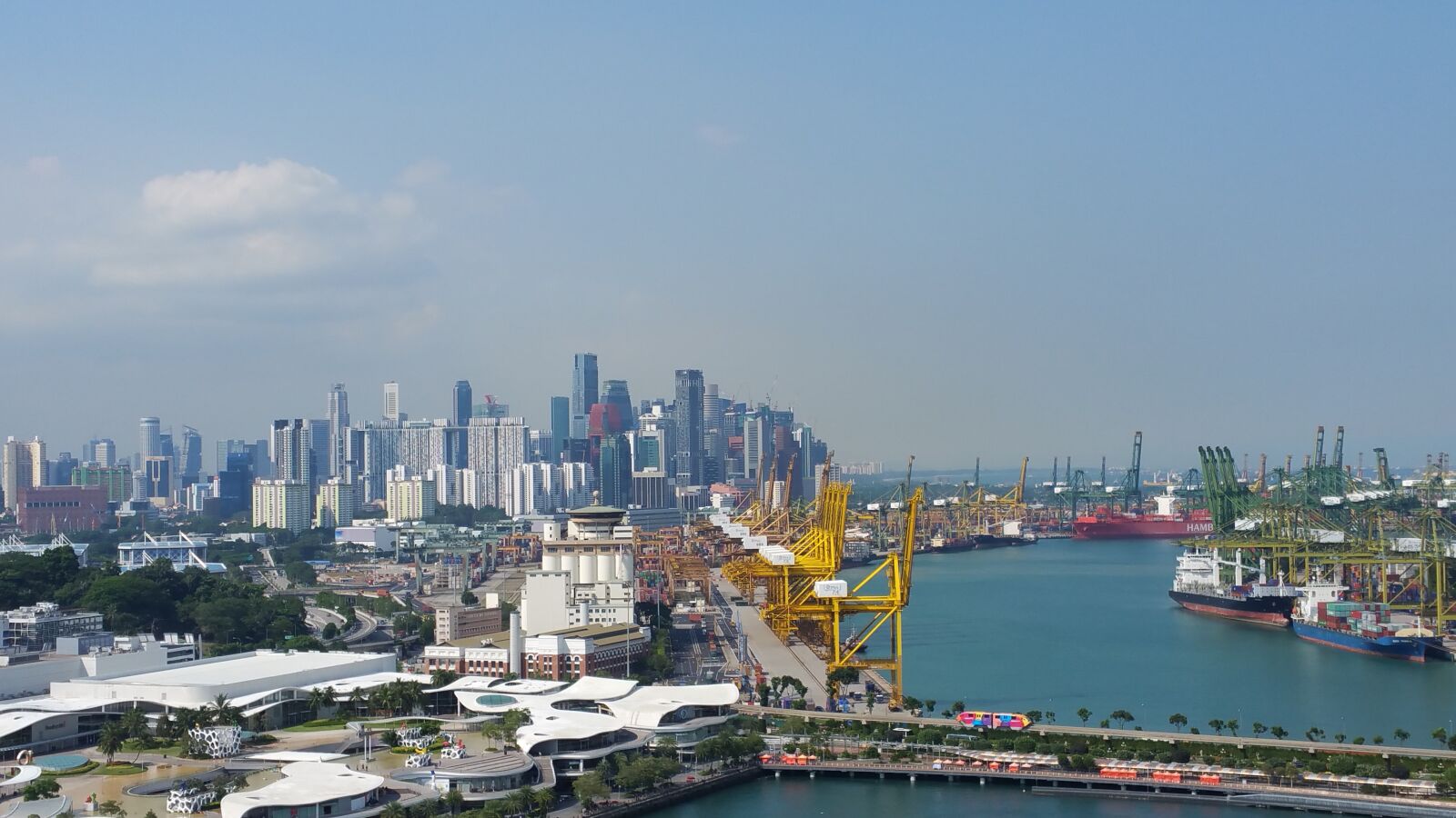 Samsung Galaxy Note4 sample photo. Singapore, harbour, harbor photography