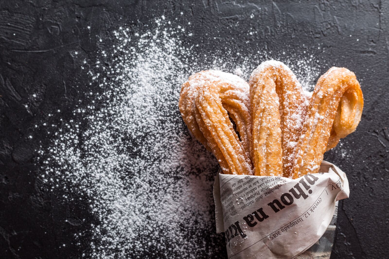 Canon EF 50mm F1.8 II sample photo. Churros, baking, cookies photography