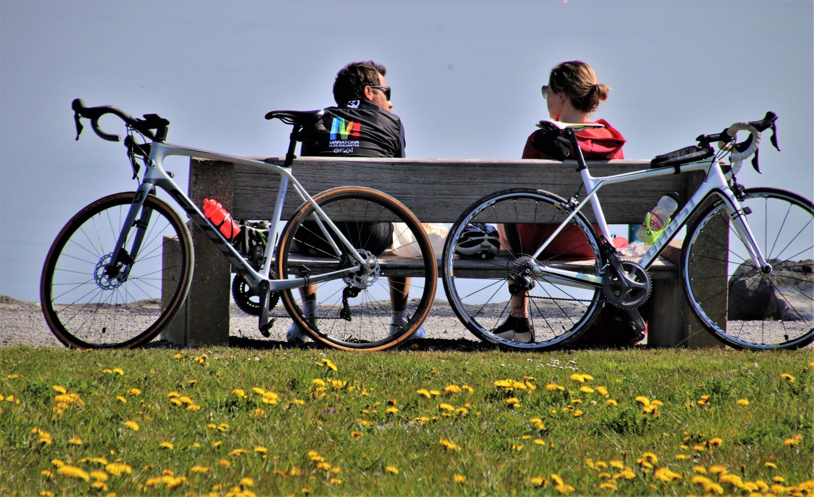 Canon EOS 80D sample photo. Para, bench, bike photography
