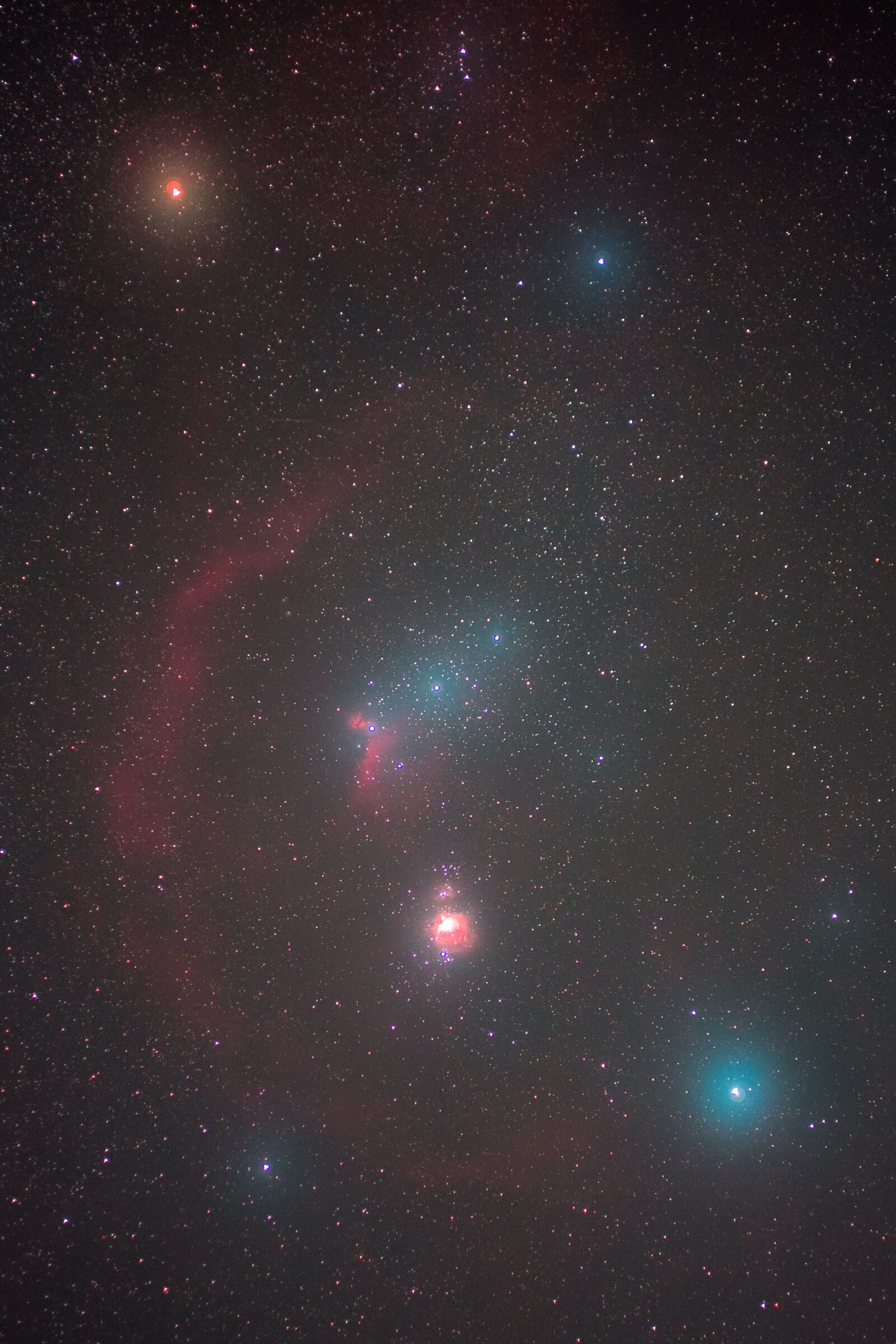 Canon EF 50mm F2.5 Macro sample photo. Orion, astronomy, space photography