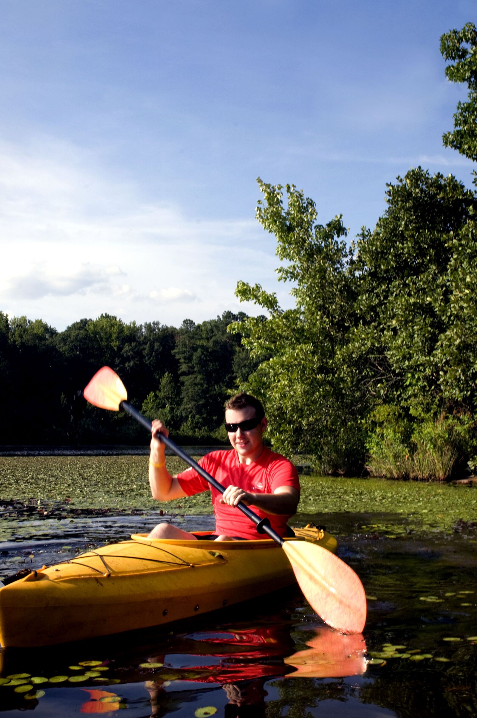 Nikon D300 sample photo. Man, sport, joy, kayaking photography