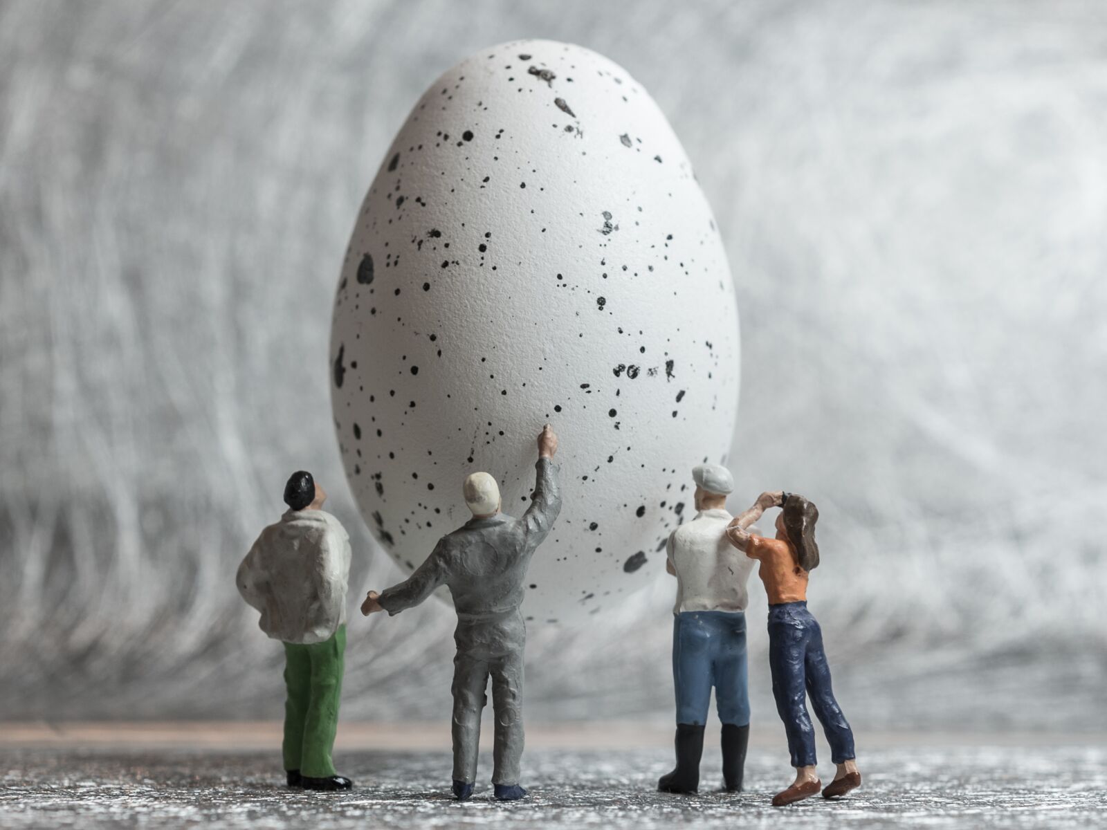 Nikon D750 sample photo. Egg, speckled, easter photography