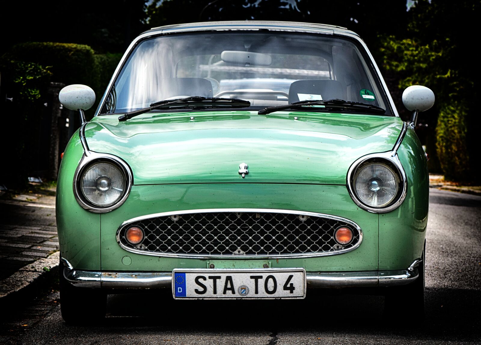 Nikon D7200 sample photo. Nissan, figaro, auto photography