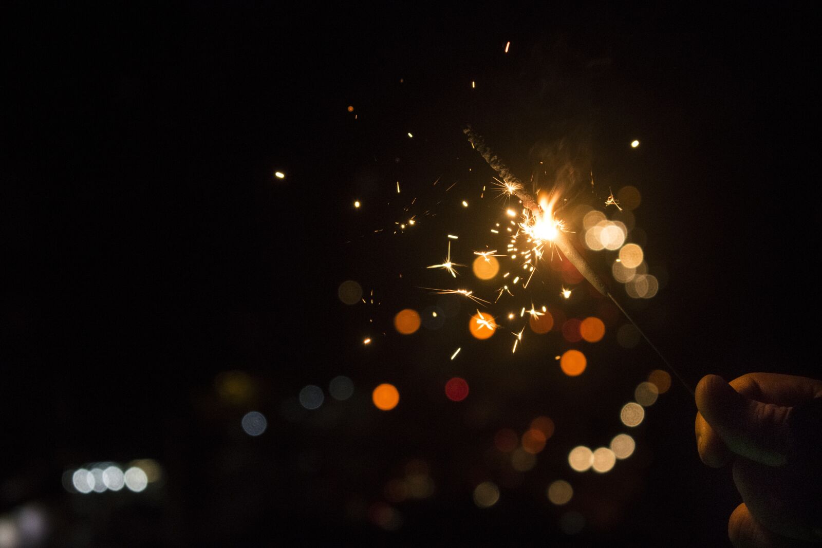 Nikon D3300 sample photo. Bokeh, dark, lights photography