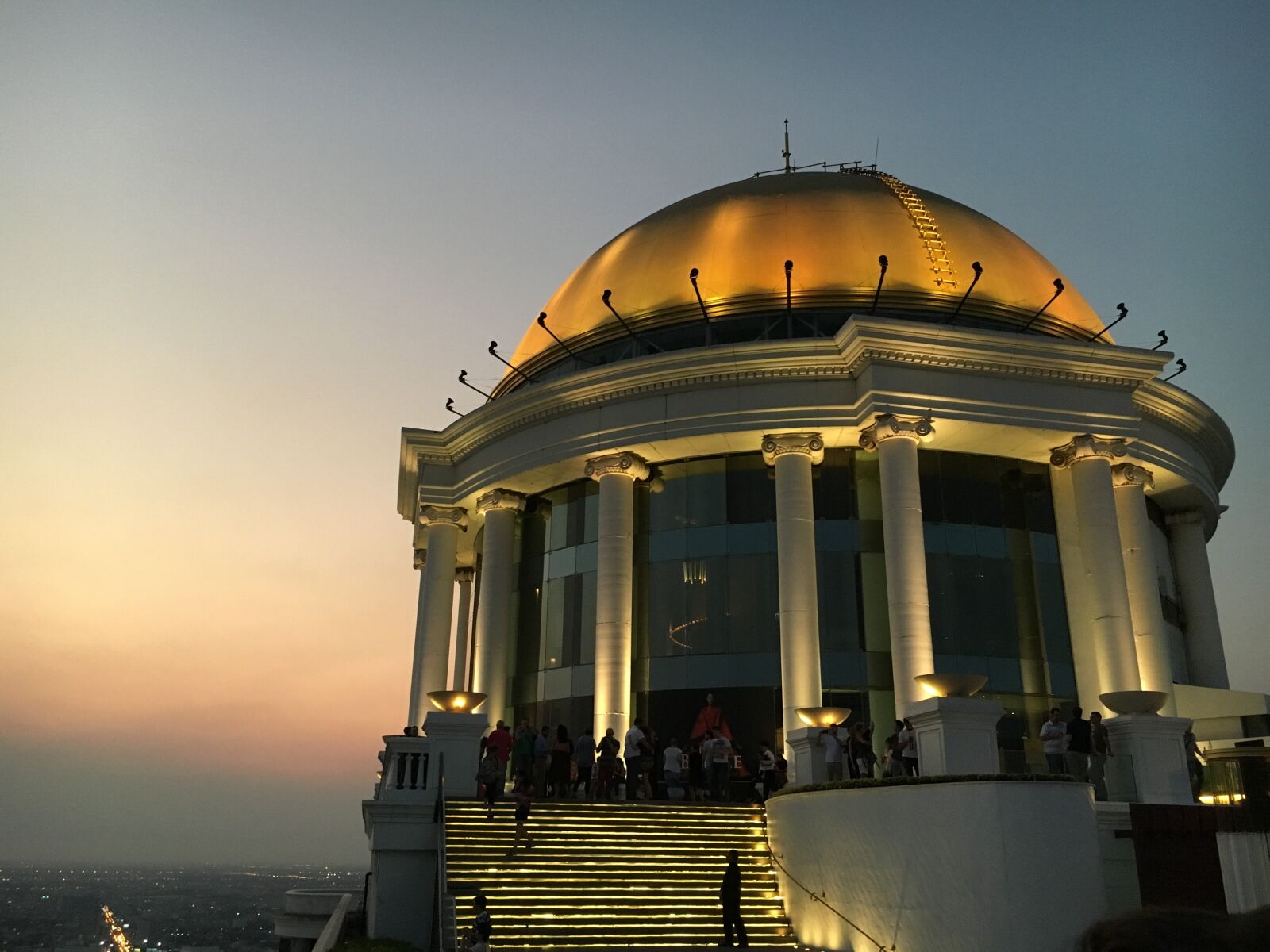 Apple iPhone 6s sample photo. Lebua state tower hotel photography