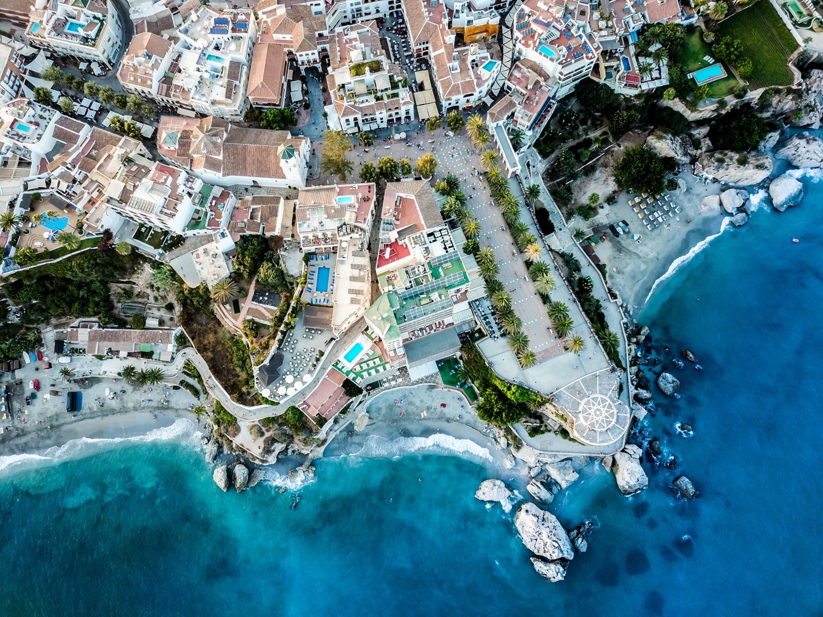 DJI FC220 sample photo. Nerja, malaga, balc n photography