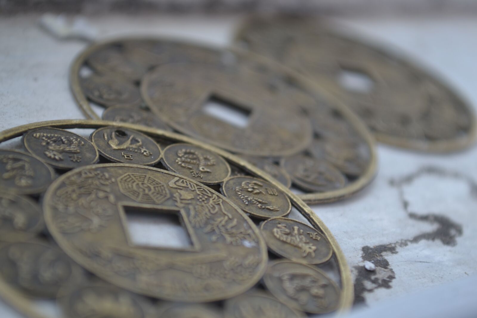 Nikon D3100 sample photo. Coins, medallion, chinese photography