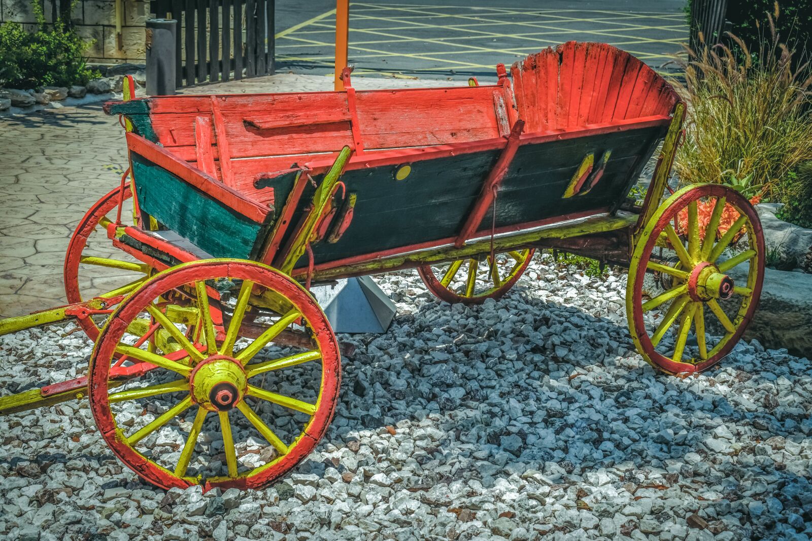 Nikon D3300 sample photo. Wagon, old, wooden photography