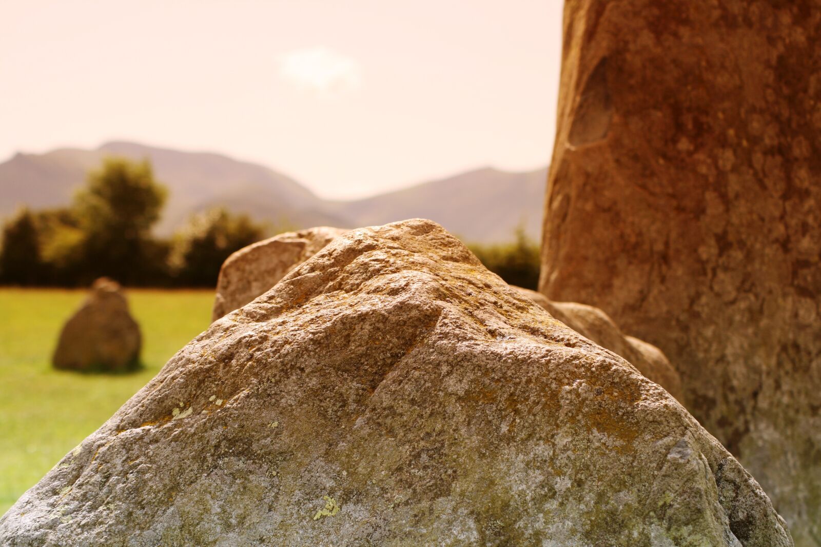 Canon EOS 400D (EOS Digital Rebel XTi / EOS Kiss Digital X) sample photo. Castlerigg stone circle, prehistoric photography