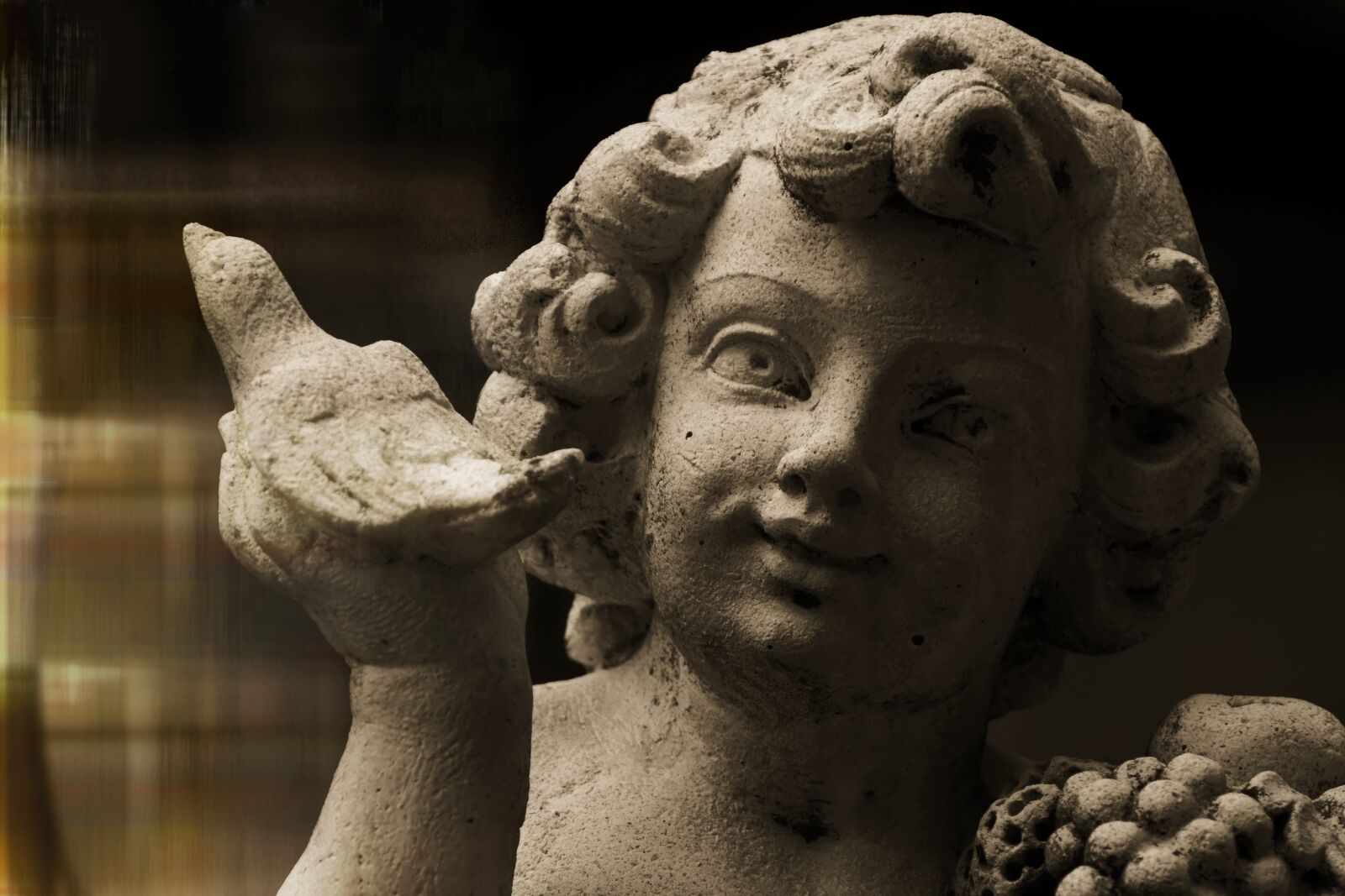 Nikon D7200 sample photo. Cherub, figure, angel photography