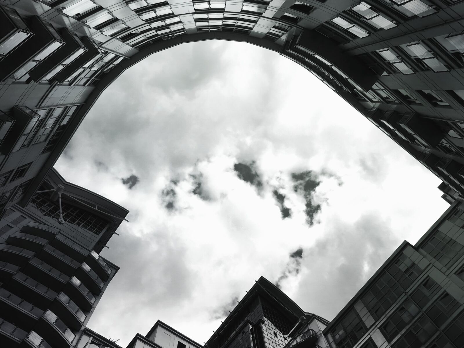 Sony DSC-HX60 sample photo. Sky, building, window, facade photography