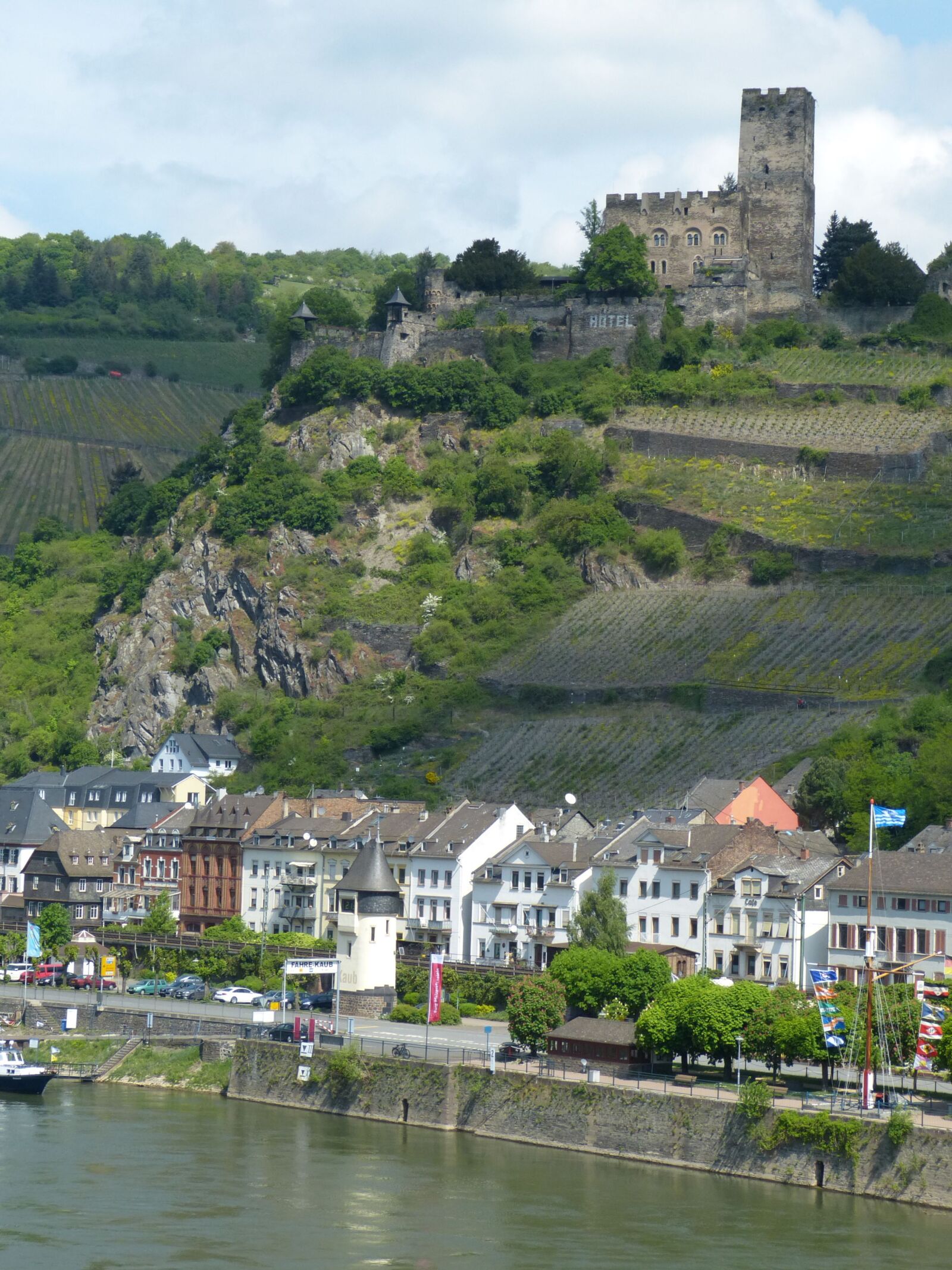 Panasonic Lumix DMC-FZ150 sample photo. Castle, pfalzgrafenstein, river photography
