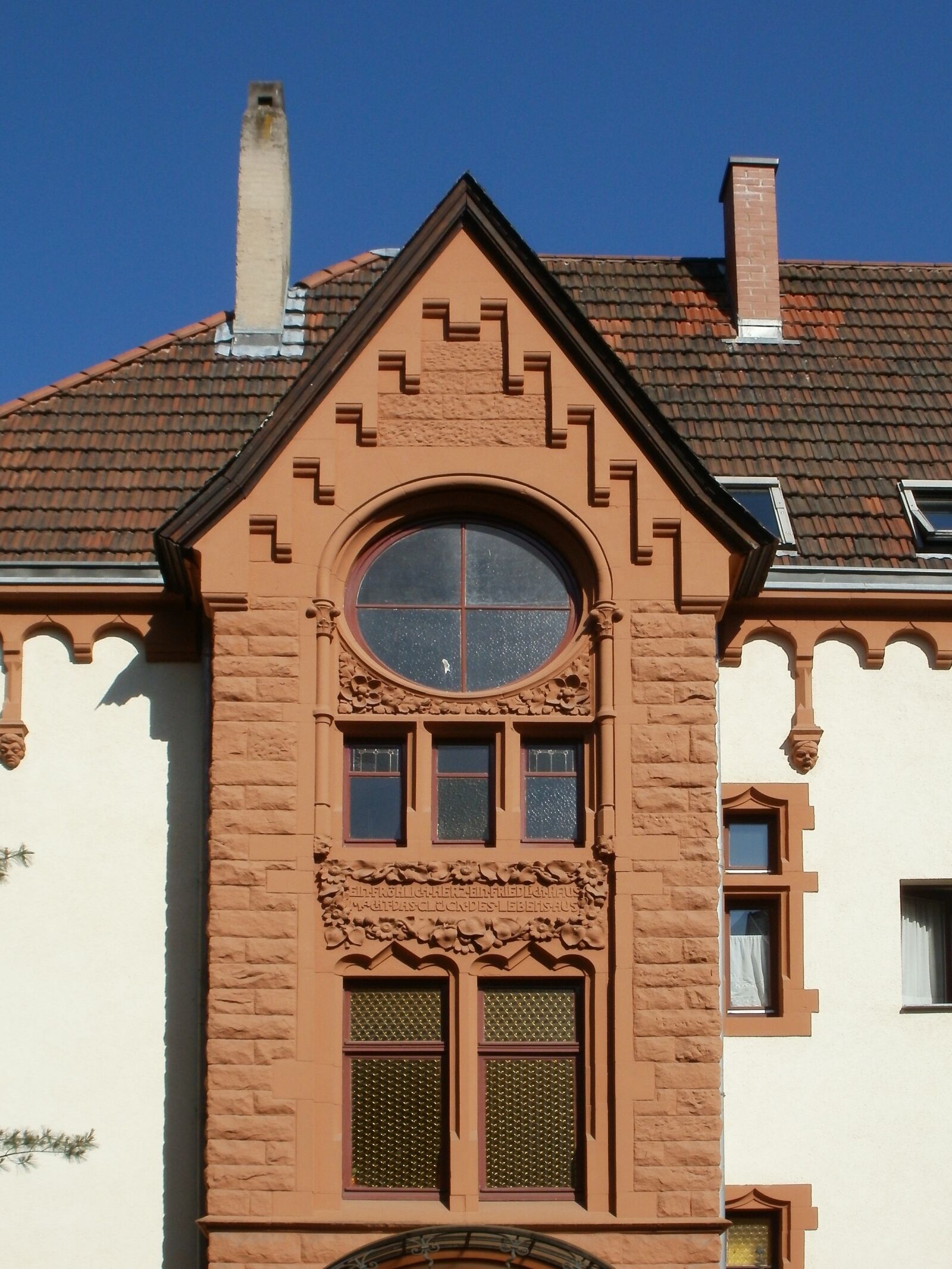 Olympus FE47,X43 sample photo. Facade, window, st arnual photography