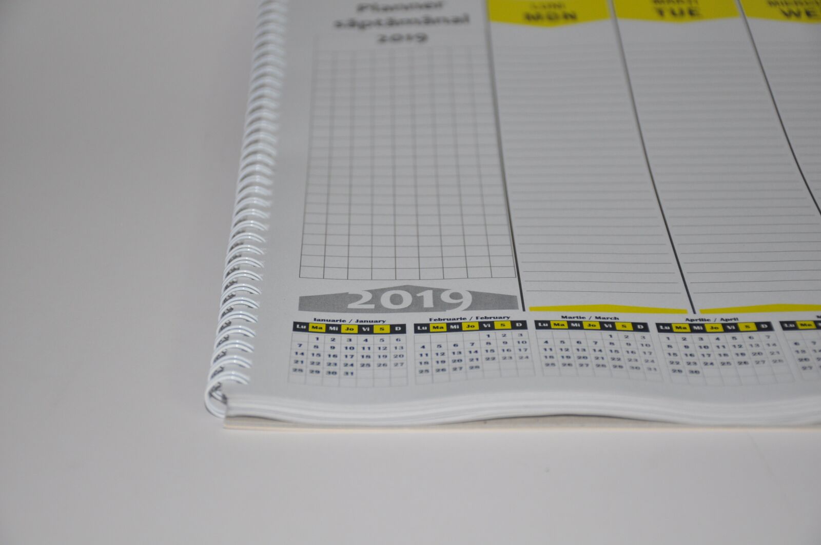 Nikon D90 sample photo. Planner, calendar, planning photography