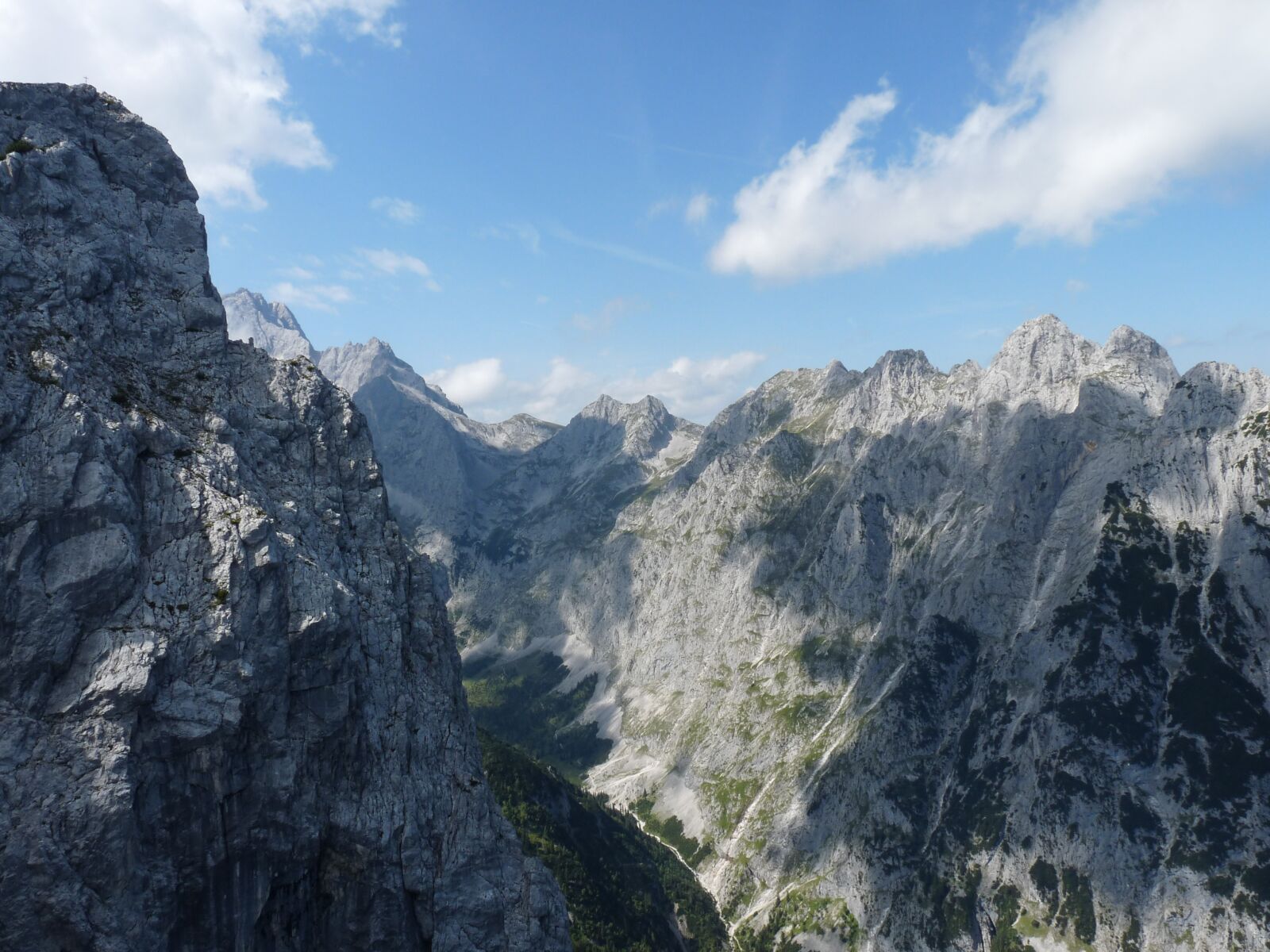 Panasonic Lumix DMC-FZ28 sample photo. Albspitze, höllentalklamm, mountains photography