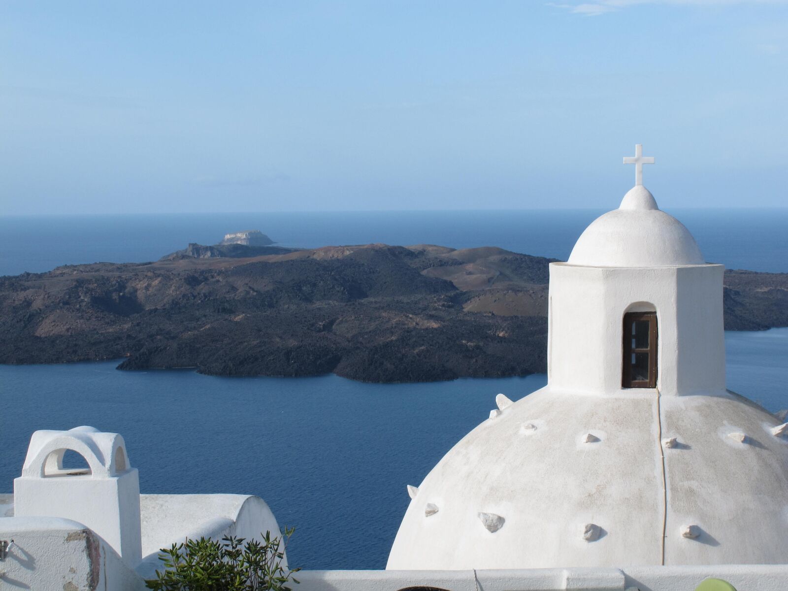Canon PowerShot G11 sample photo. Greece, santorini, church photography