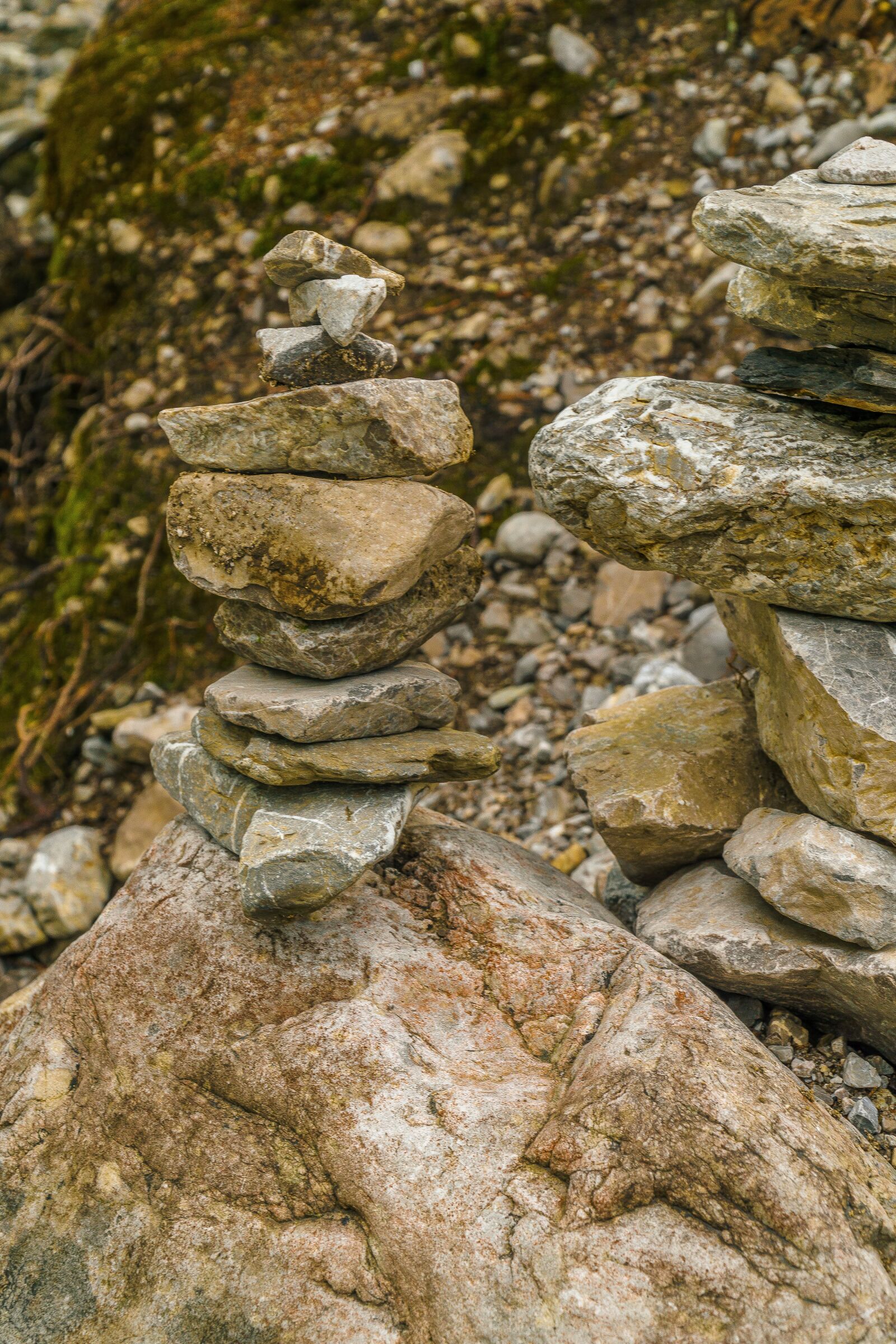 Sony a6000 + Sony E PZ 18-105mm F4 G OSS sample photo. Foghorn, oberstdorf, stone pyramids photography