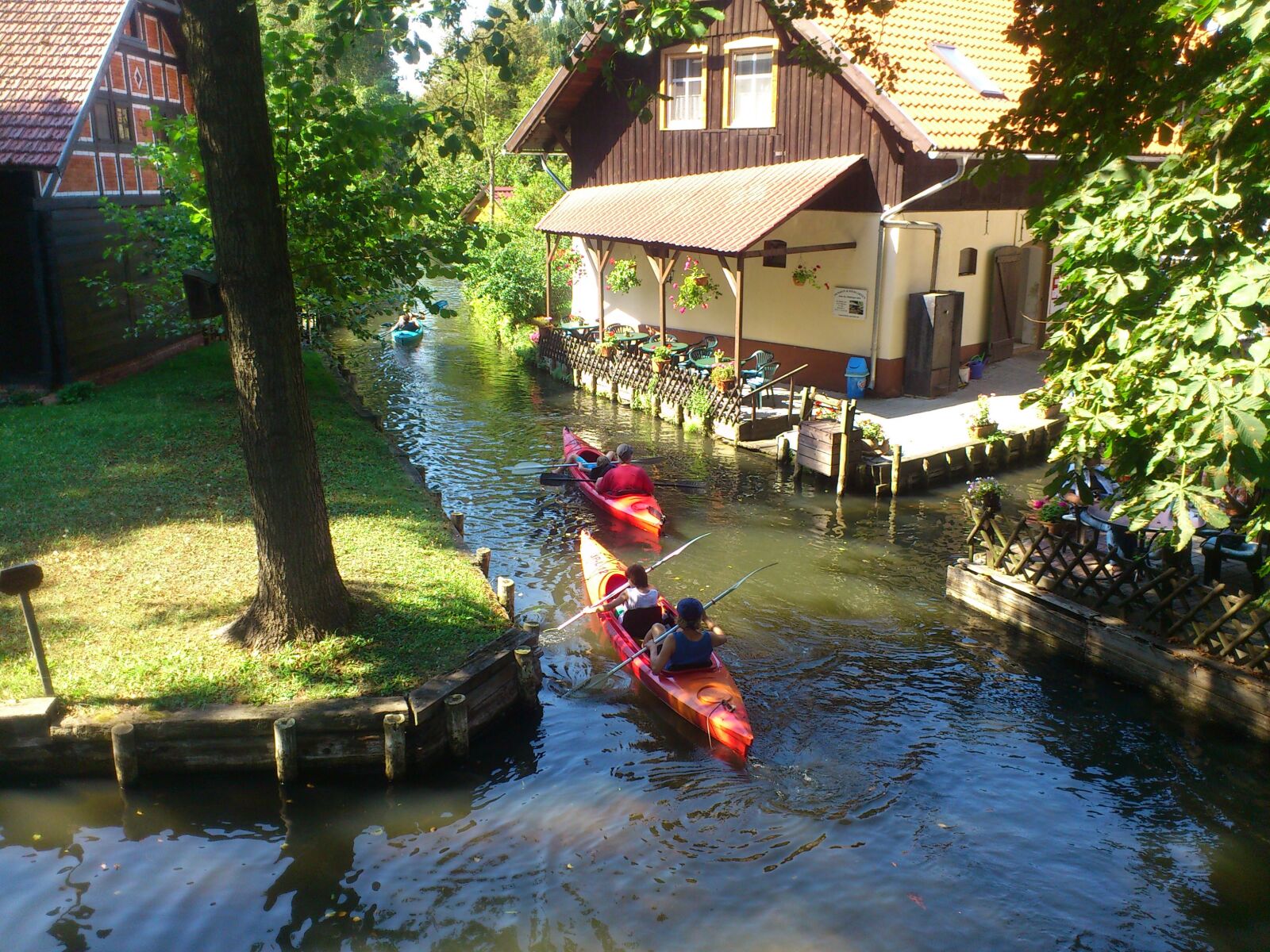 Sony Ericsson Xperia ray sample photo. Spreewald, the spree river photography